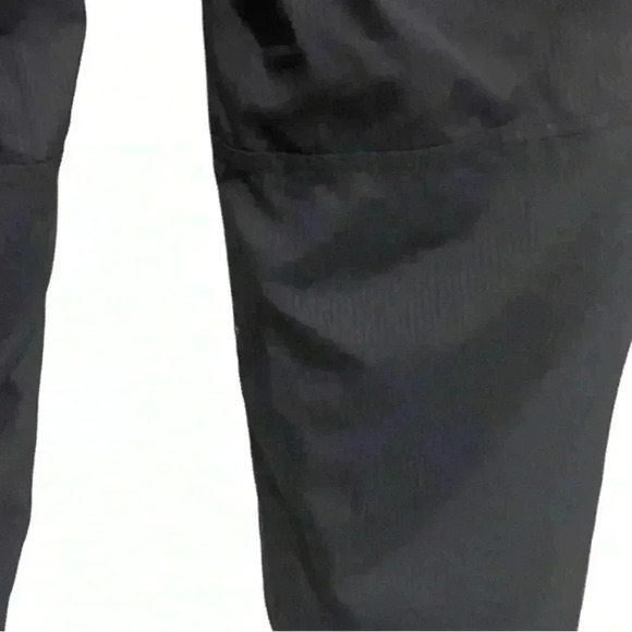 Zyia Striped Black Activewear Windbreaker Joggers - Picture 7 of 10